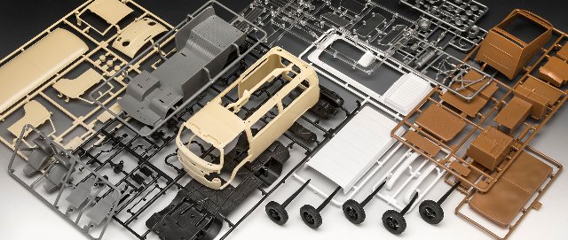 EasyClick auto VW T2 Camper (Revell 1:24)
