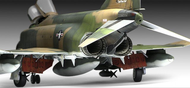 F-4C USAF (Vietnamese War)(Academy 1:48) 