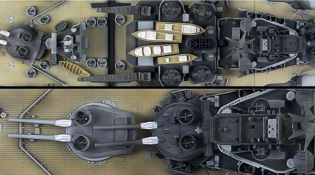 QUEEN ELIZABETH CLASS H.M.S. WARSPITE (Academy 1:350) 