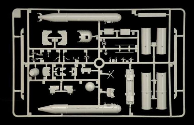 Torpédo S.L.C. MAIALE (Italeri 1:35) 