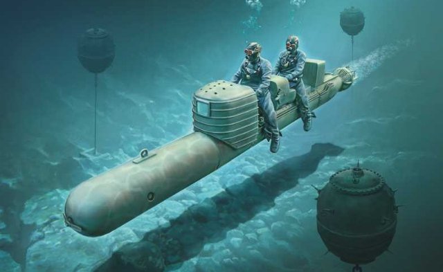 Torpédo S.L.C. MAIALE (Italeri 1:35) 