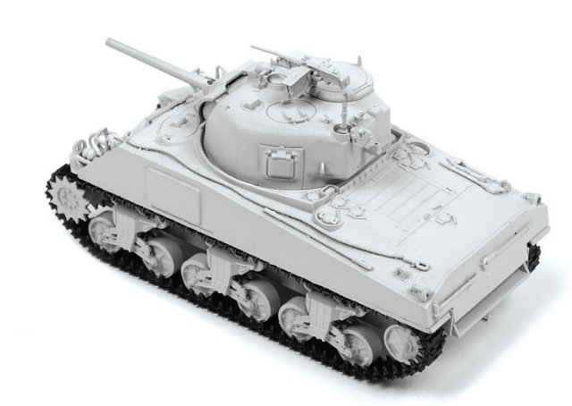 Tank M4 A2 (75mm) Sherman Medium Tank (Zvezda 1:72) 