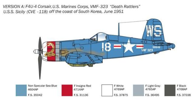 F-4U-4B Korean War (Italeri 1:72) 