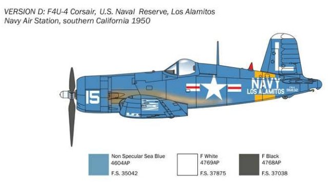F-4U-4B Korean War (Italeri 1:72) 