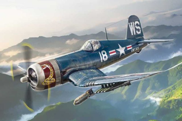 F-4U-4B Korean War (Italeri 1:72) 