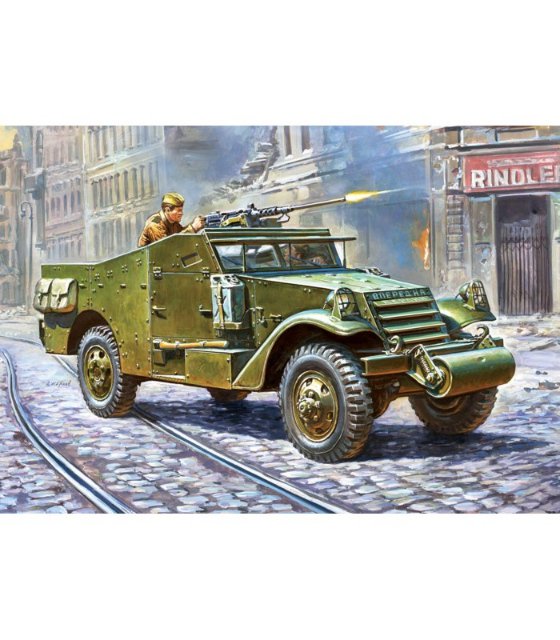Snap Kit - M-3 Scout Car (Zvezda 1:100) 