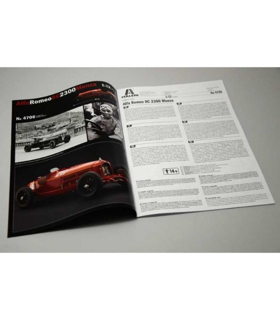 ALFA ROMEO 8C 2300 Monza (Italeri 1:12)