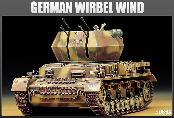 Flakpanzer IV Wirbelwind (Academy 1:35)