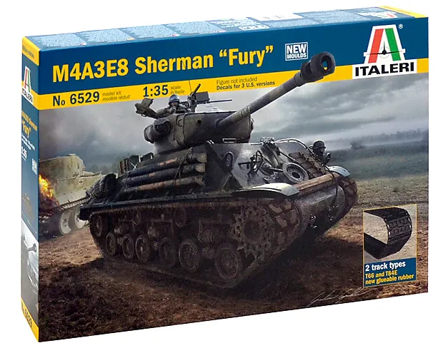 M4A3E8 SHERMAN FURY (Italeri 1:35)