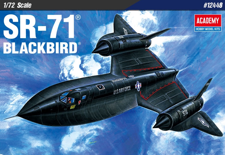 SR-71 BLACKBIRD (Academy 1:72)