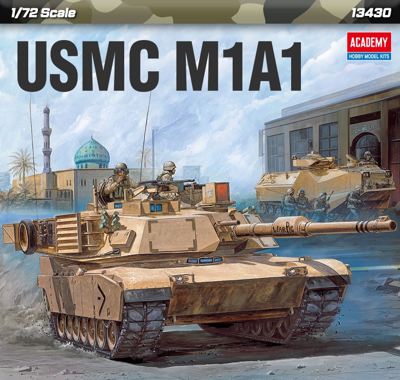 USMC M1A1 Abrams (Academy 1:72)