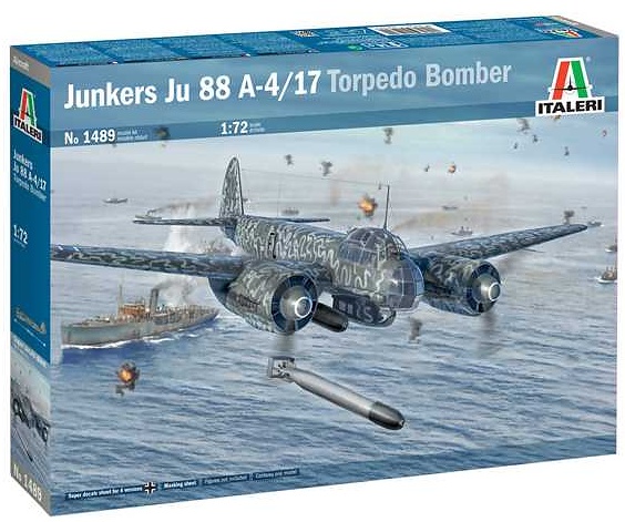 Junkers Ju 88 A-17 Torpedo Bomber (1:72)