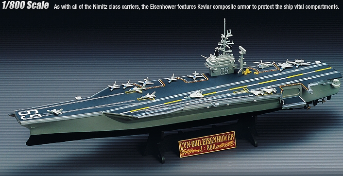 USS Eisenhower (Academy 1:800) 
