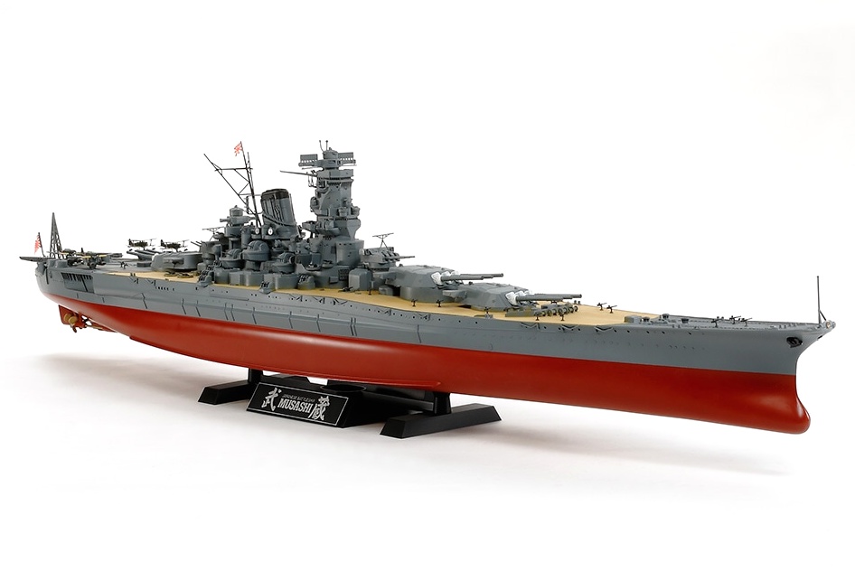 IJN Musashi (Tamiya 1:350)