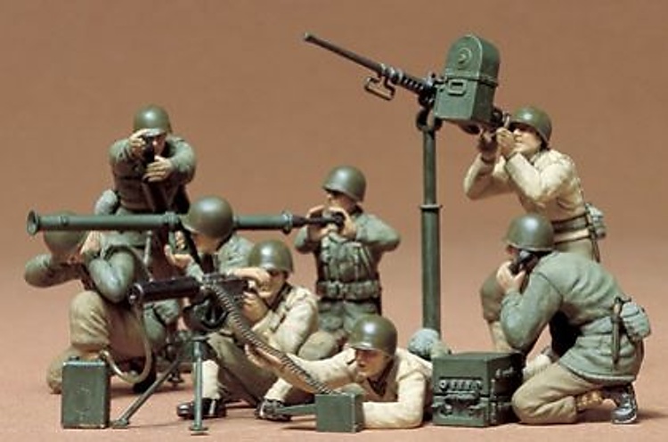 US Machine Gun-Mortar Team (Tamiya 1:35) 