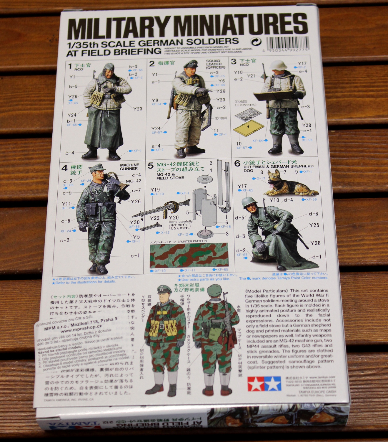 German Soldiers at Briefing (Tamiya 1:35) 