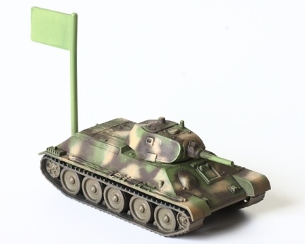 Wargames (WWII) Soviet Medium Tank T-34-76 (Zvezda 1:100) 