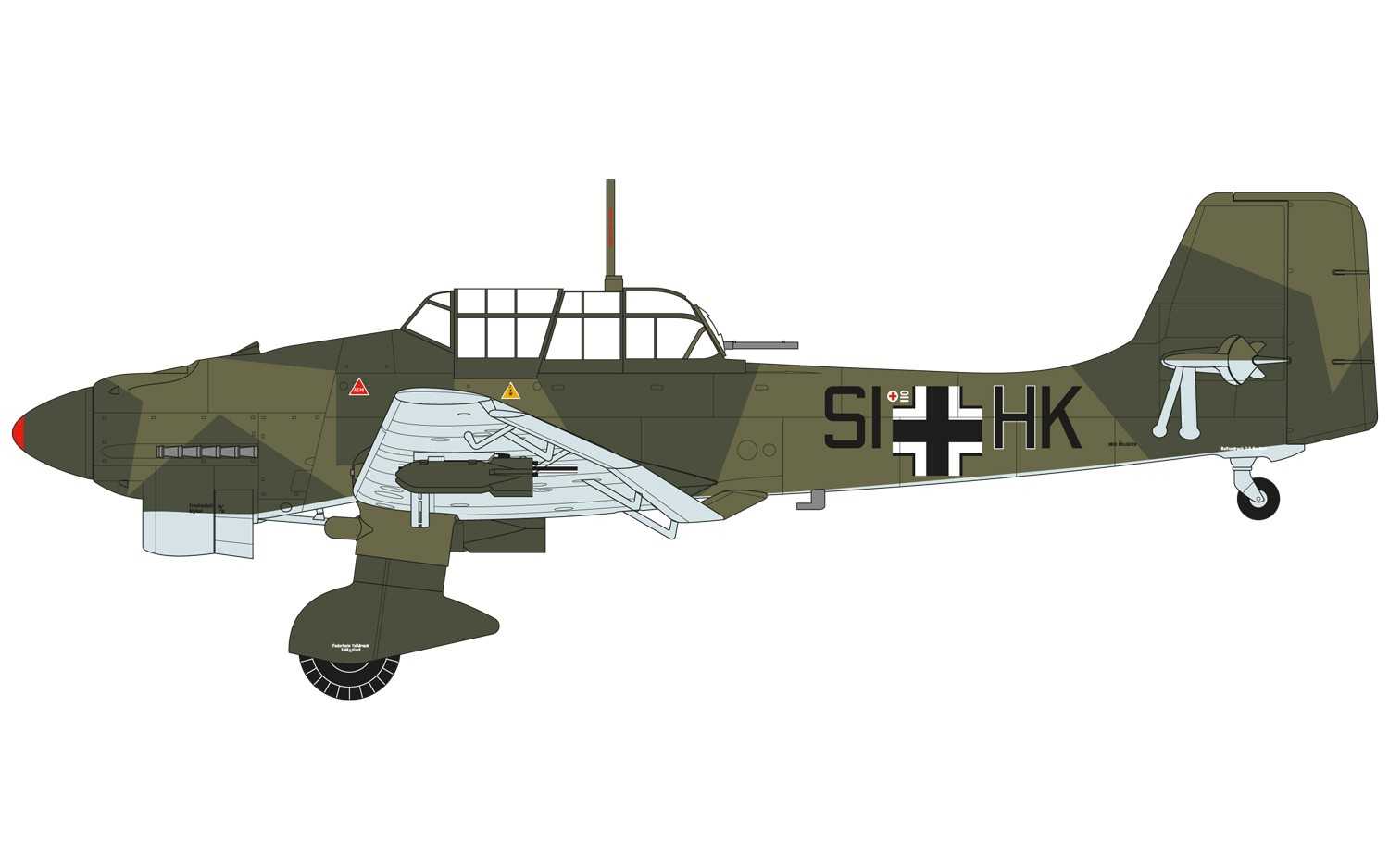 Junkers JU87B-2-R-2 (Airfix 1:48) 