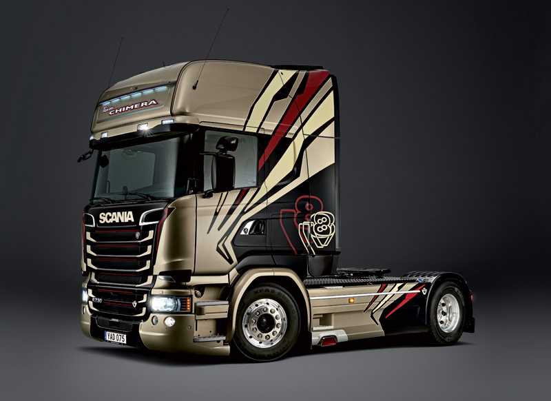 SCANIA R730 STREAMLINE "TEAM CHIMERA" (Italeri 1:24)