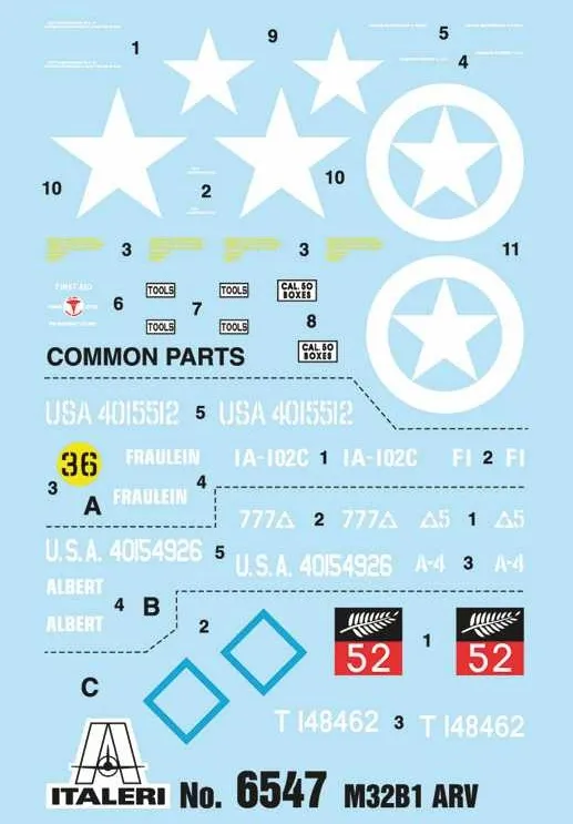 M32B1 ARMORED RECOVERY VEHICLE (Italeri 1:35) 