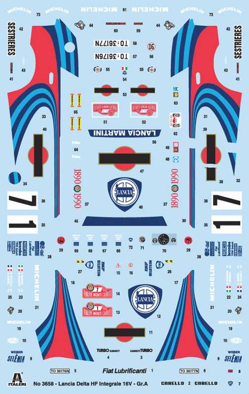 Lancia Delta HF Integrale (Italeri 1:24) 