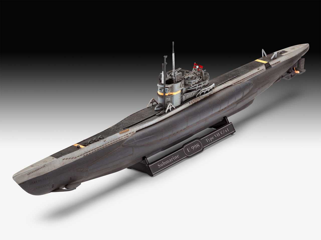 German Submarine Type VII C-41 (Revell 1:350) 