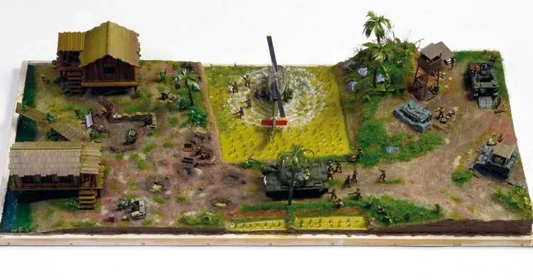Diorama - Operation Silver Bayonet - Vietnam War 1965 (Italeri 1:72) 