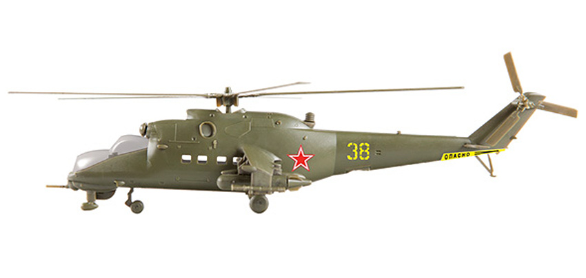Vrtulník Mil-24 VP (Zvezda 1:144) 