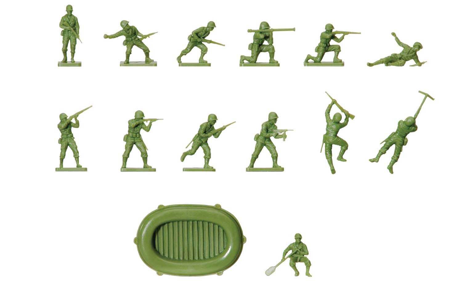 Figurky US Marines (Airfix 1:76) 