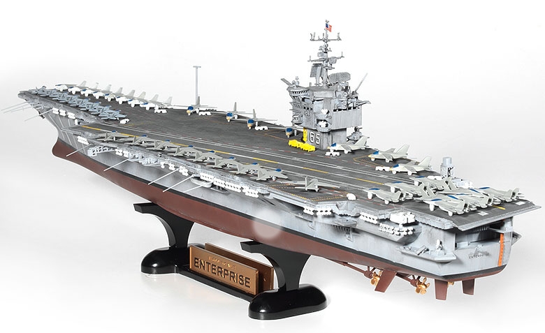 Letadlová loď USS Enterprise CVN-65 (Academy 1:600)