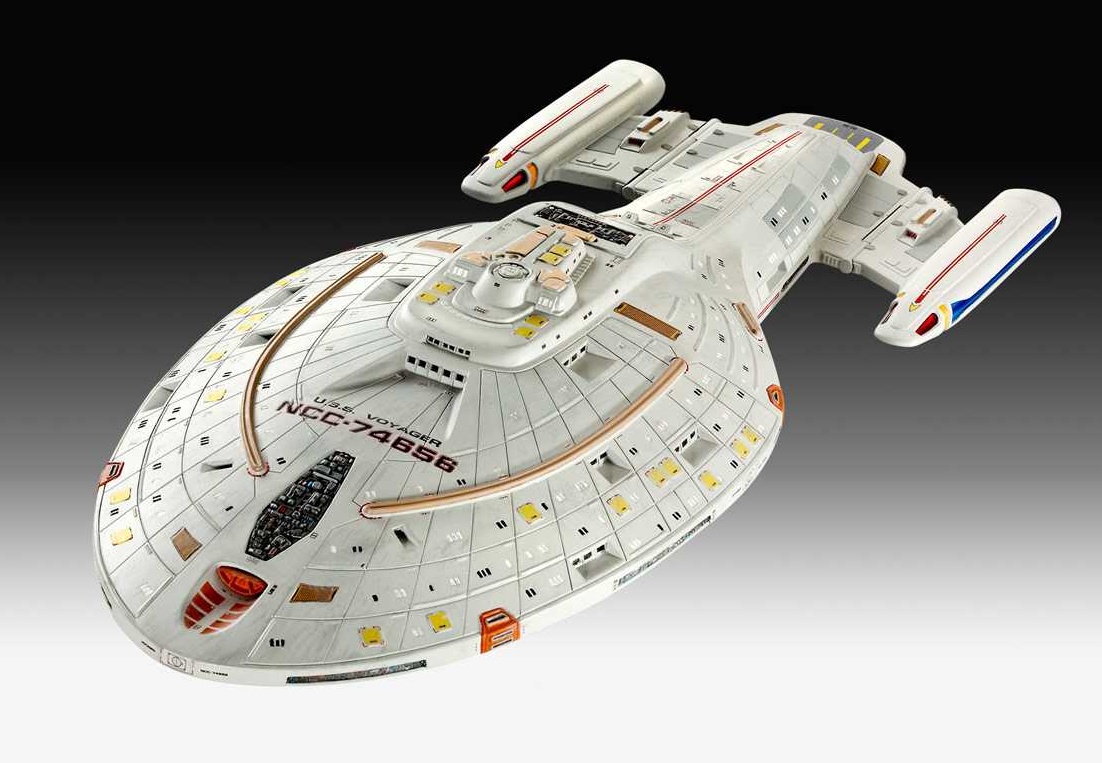ModelKit Star Trek U.S.S. Voyager (Revell 1:670) 