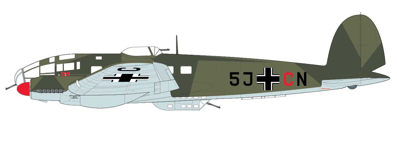 Heinkel HEIII P2 (Airfix 1:72) - nová forma