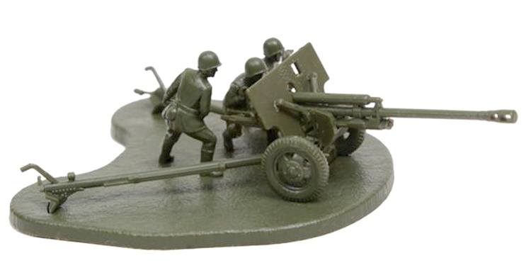 Soviet 76mm anti-tank gun ZIS-3 (1:72)