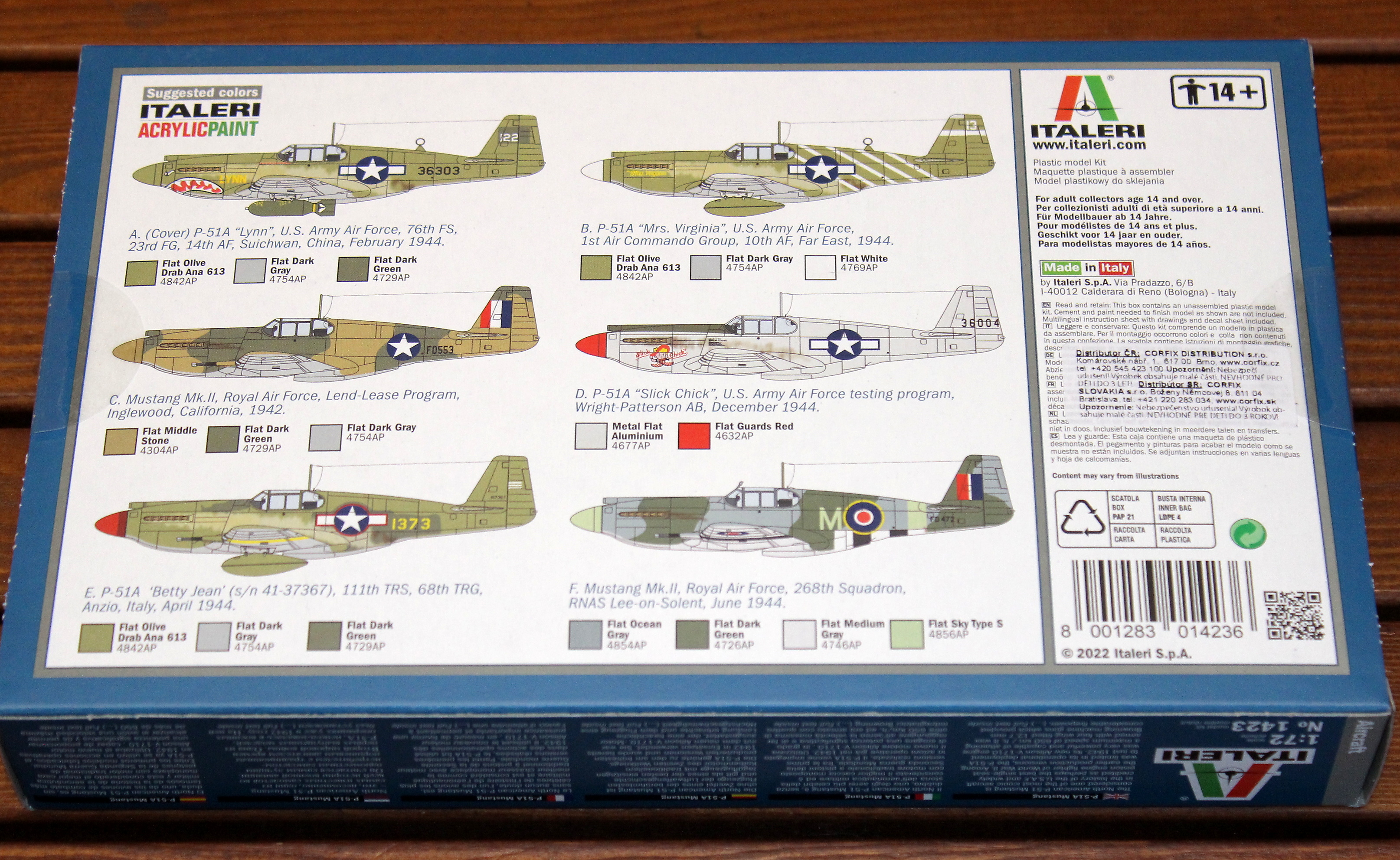 P-51A Mustang (Italeri 1:72)
