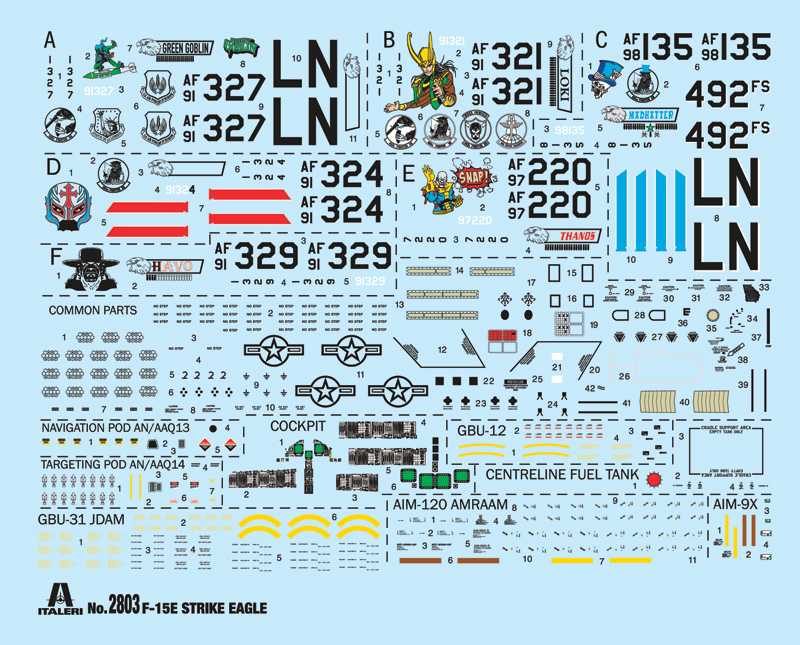 Douglas F-15E Strike Eagle (Italeri 1:48)