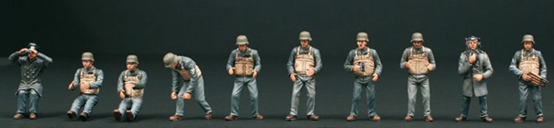 Figurky - SCHNELLBOOT CREW (Italeri 1:35)