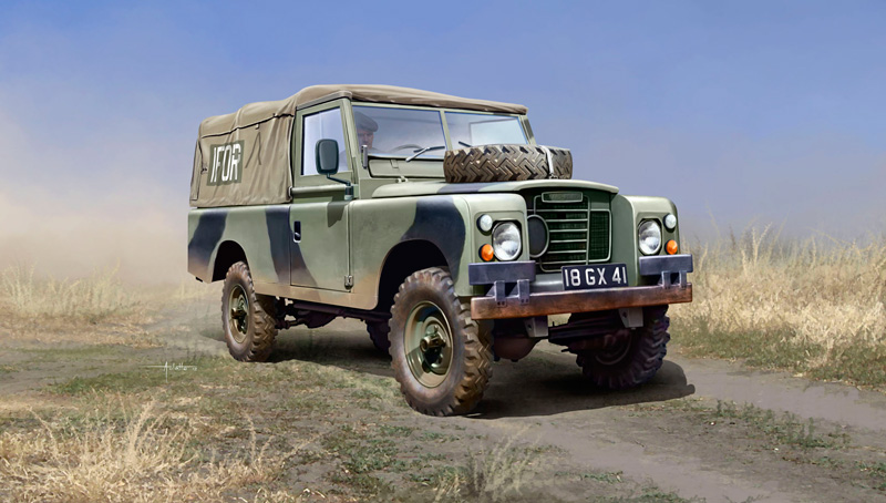 LAND ROVER 109' LWB (Italeri 1:35)