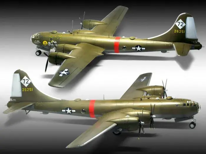 USAAF B-29A "OLD BATTLER" (Academy 1:72)