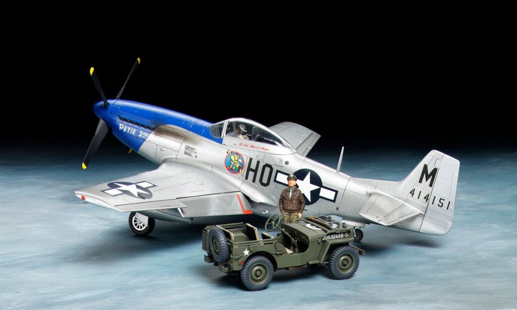 P-51D & 4x4 LV (Tamiya 1:48)