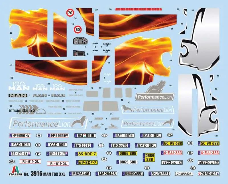 MAN TGX XXL D38 (Italeri 1:24)