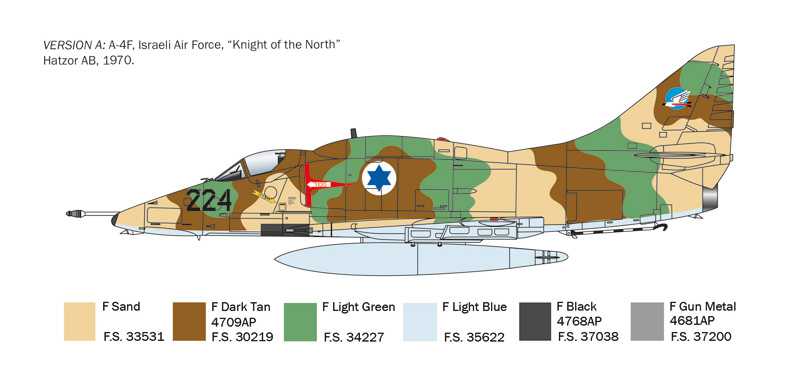 A-4 E/F/G Skyhawk (Italeri 1:48)