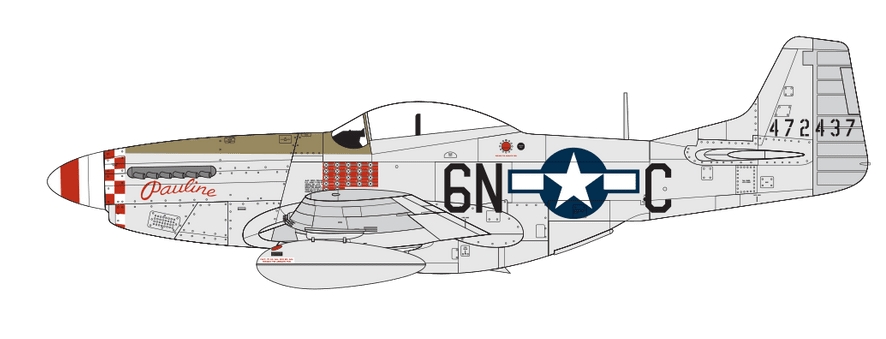 North American P-51D Mustang (Airfix 1:72)
