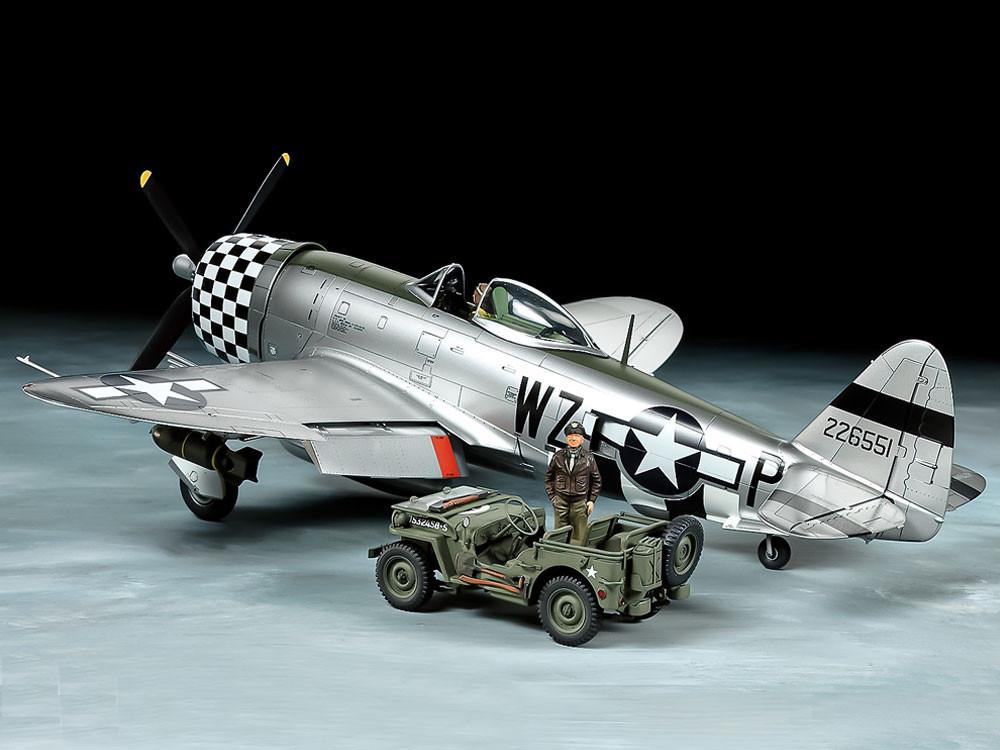 P-47D Bubbletop & 4x4 LV (Tamiya 1:48)