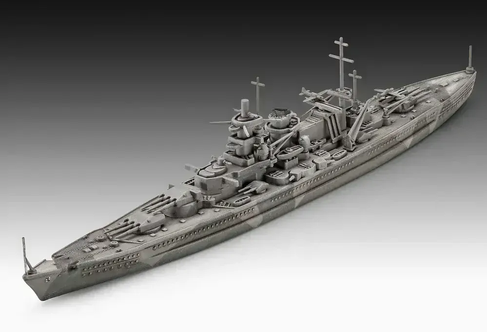 Bitevní loď Gneisenau (Revell 1:1200)