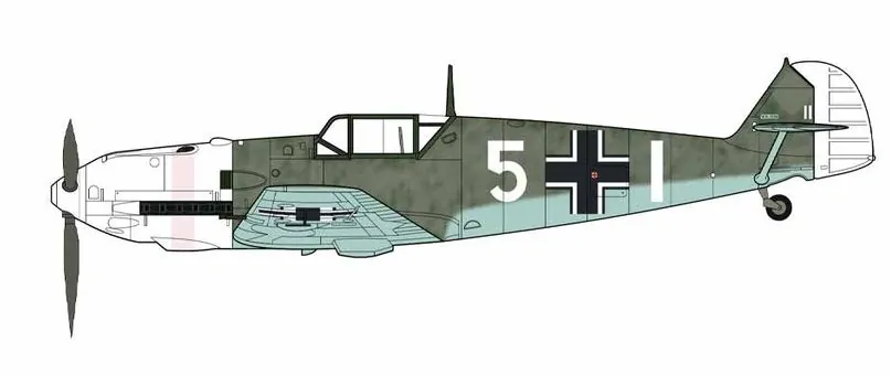 Messerschmitt Bf109E-4 (Airfix 1:72)