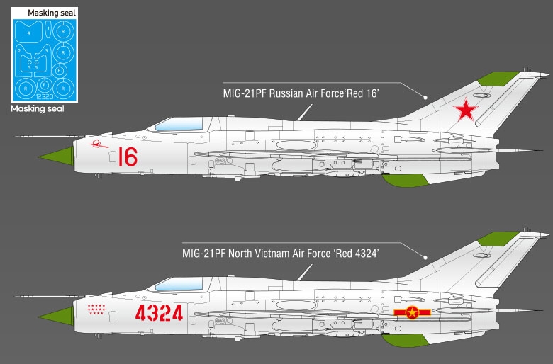 MiG-21PF Fishbed-D (Academy 1:48)