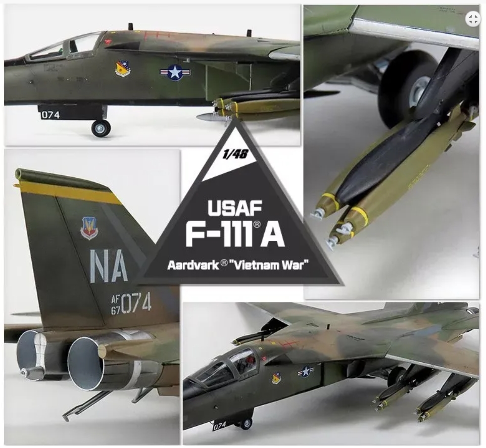 General Dynamics F-111A Aardvark „Vietnam War“ 1:48