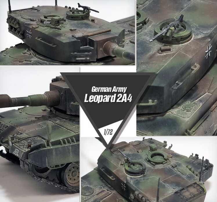 German Army Leopard 2A4 (Academy 1:72)