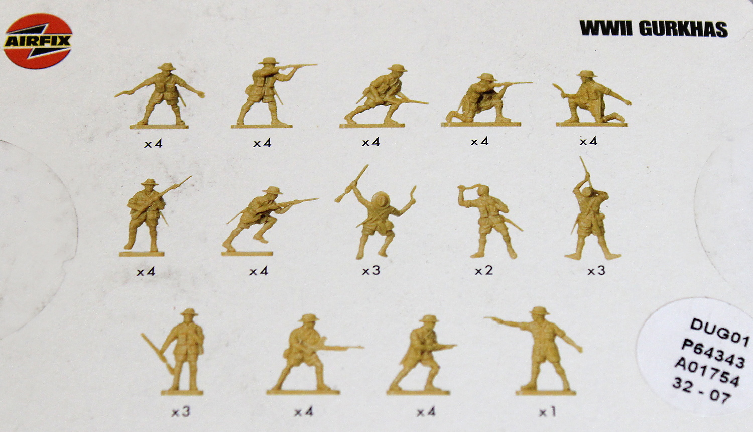 WWII Gurkhas (Airfix 1:72)