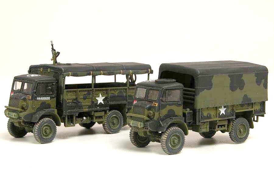 3-ton 4x4 General Service & Troop Trucks (1:76)